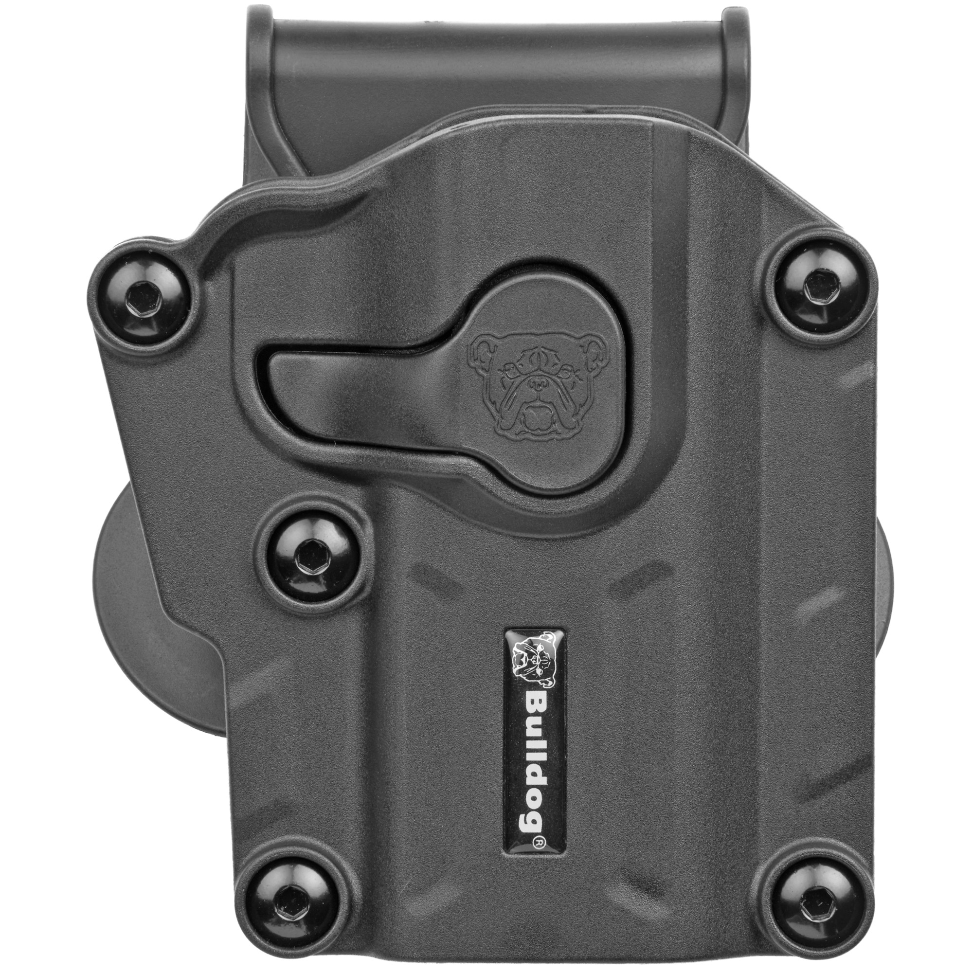 Bulldog MX001 Max Multi Fit OWB Black Polymer Paddle Fits Sig P250/P320 Fits S&W M&P 9/40/45 Fullsize Right Hand