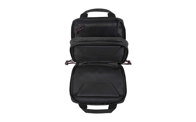 Tac Six 10814 Crew Tactical Pistol Case Black 600D Polyester 2 Handguns
