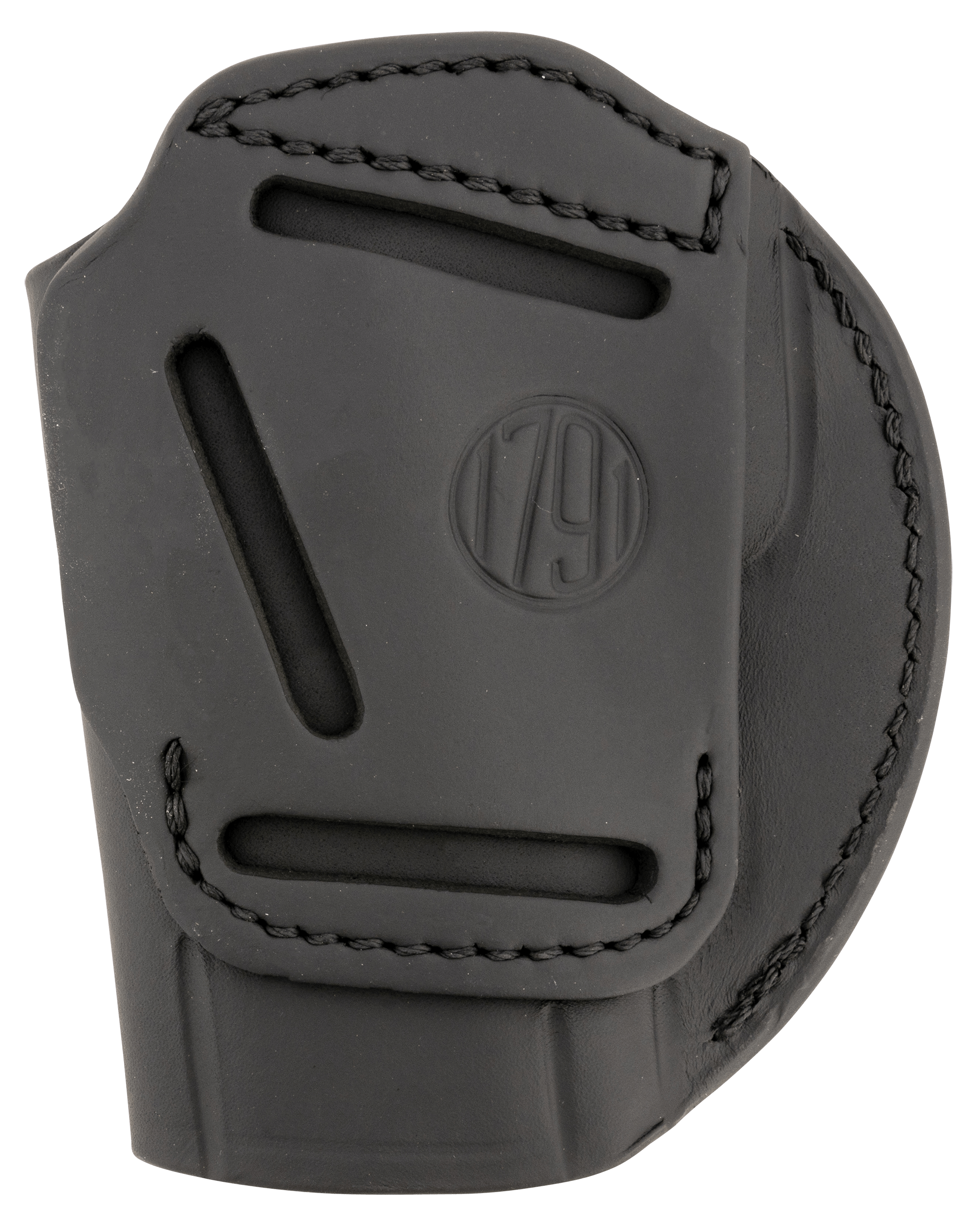 1791 Gunleather 3WH6SBLA 3-Way  IWB/OWB Size 06 Black Leather Belt Loop Fits Beretta 92 Fits Walther PPQ Fits Sig P320 Ambidextrous Hand
