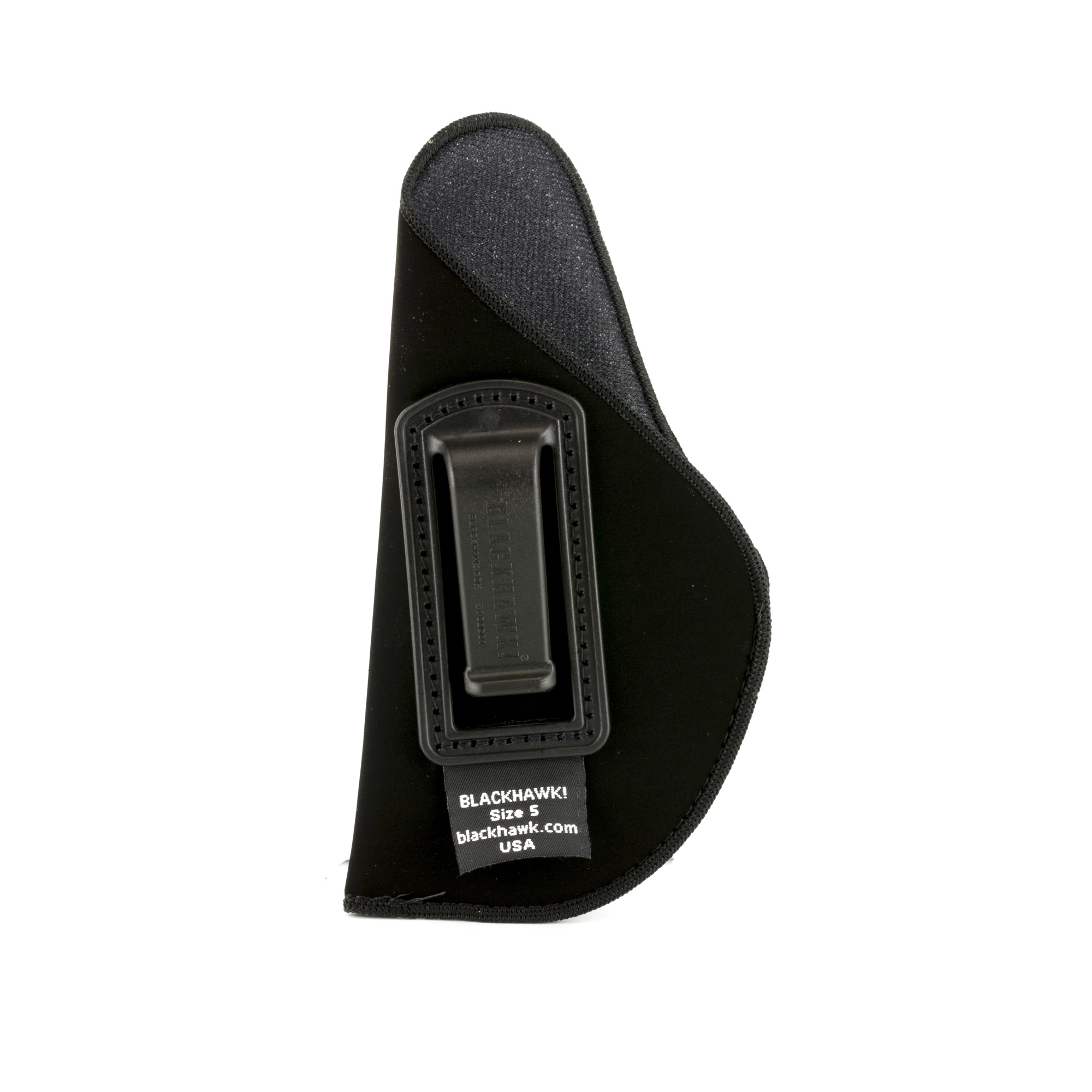 Blackhawk 73IP05BKL Inside The Pants  IWB Size 05 Black Suede Belt Clip Compatible w/Glock 26/27/33 & Other Subcompact 9mm/40Cal