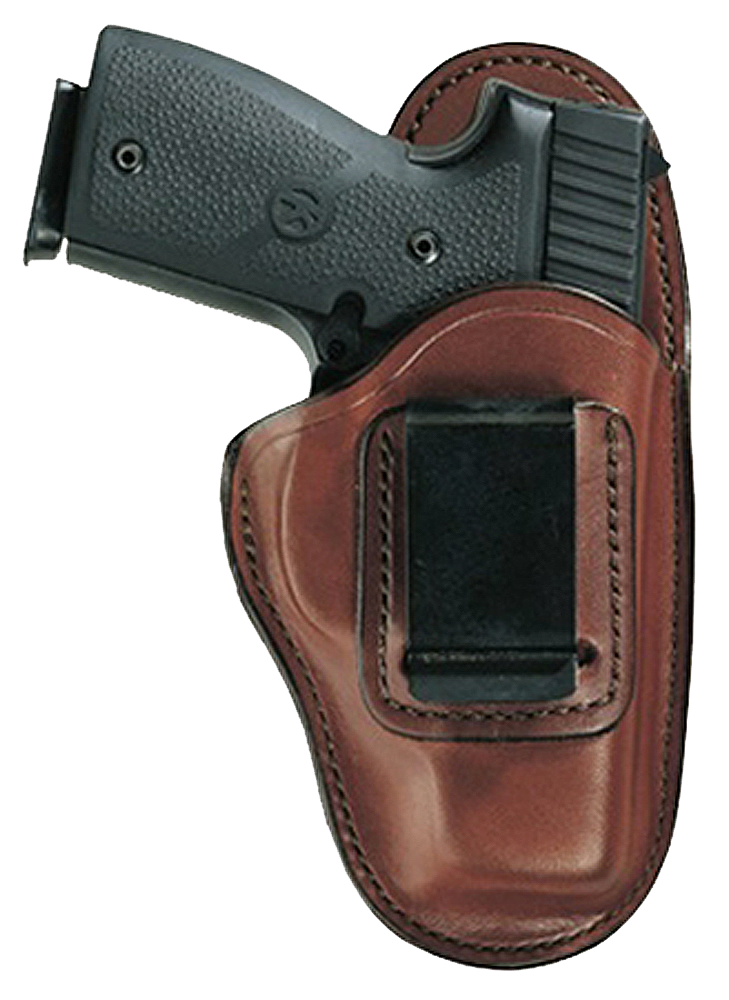 Bianchi 19221 100 Professional  IWB Size 01 Tan Leather Belt Clip Fits Ruger LCR/S&W J Frame 2"