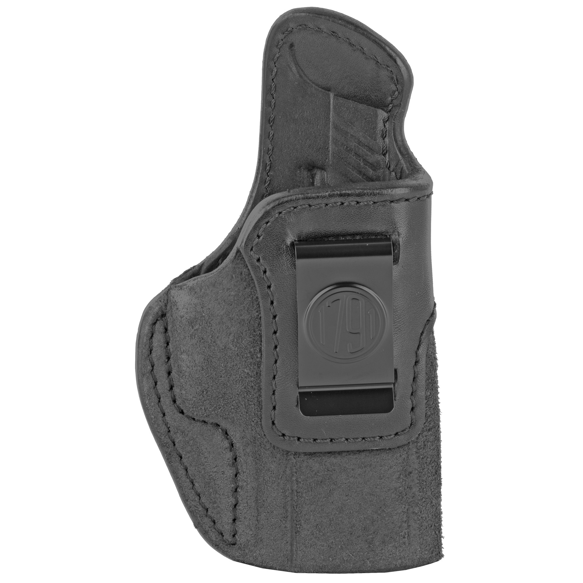 1791 Gunleather RCH5BLKR RCH  IWB Size 05 Black Leather Belt Clip Fits Springfield XD-M/HK VP9SK Right Hand