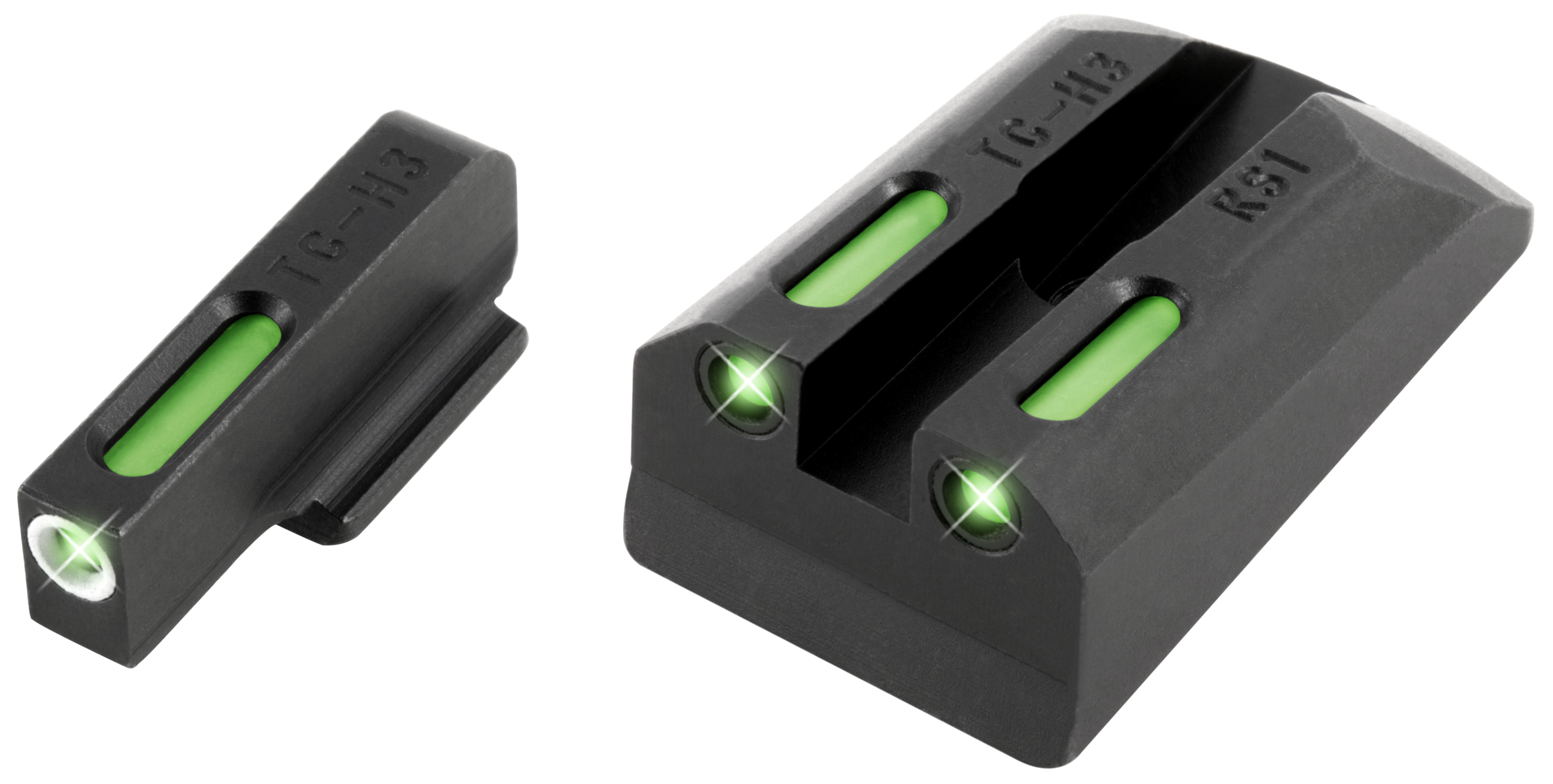 TruGlo TFX Handgun Sights Ruger SR Set Compatible with Ruger SR