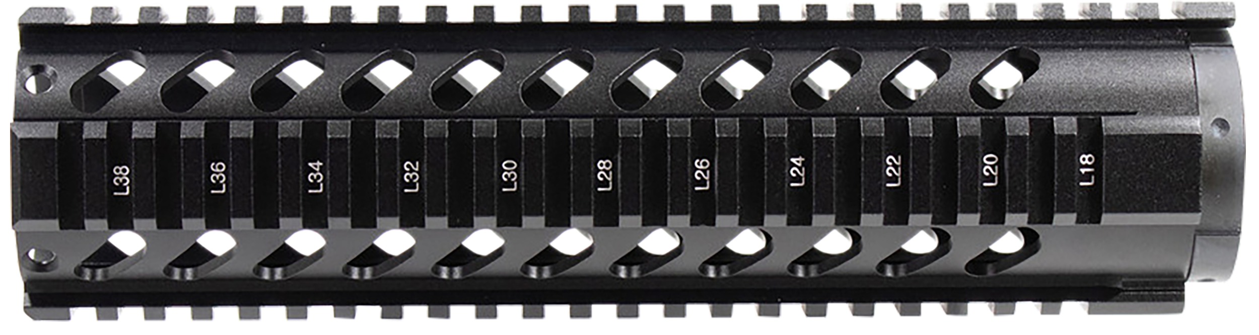 Aim Sports Mt061 Ar Handguard 10 Mid-Length Aluminum Anodized Quad Rail