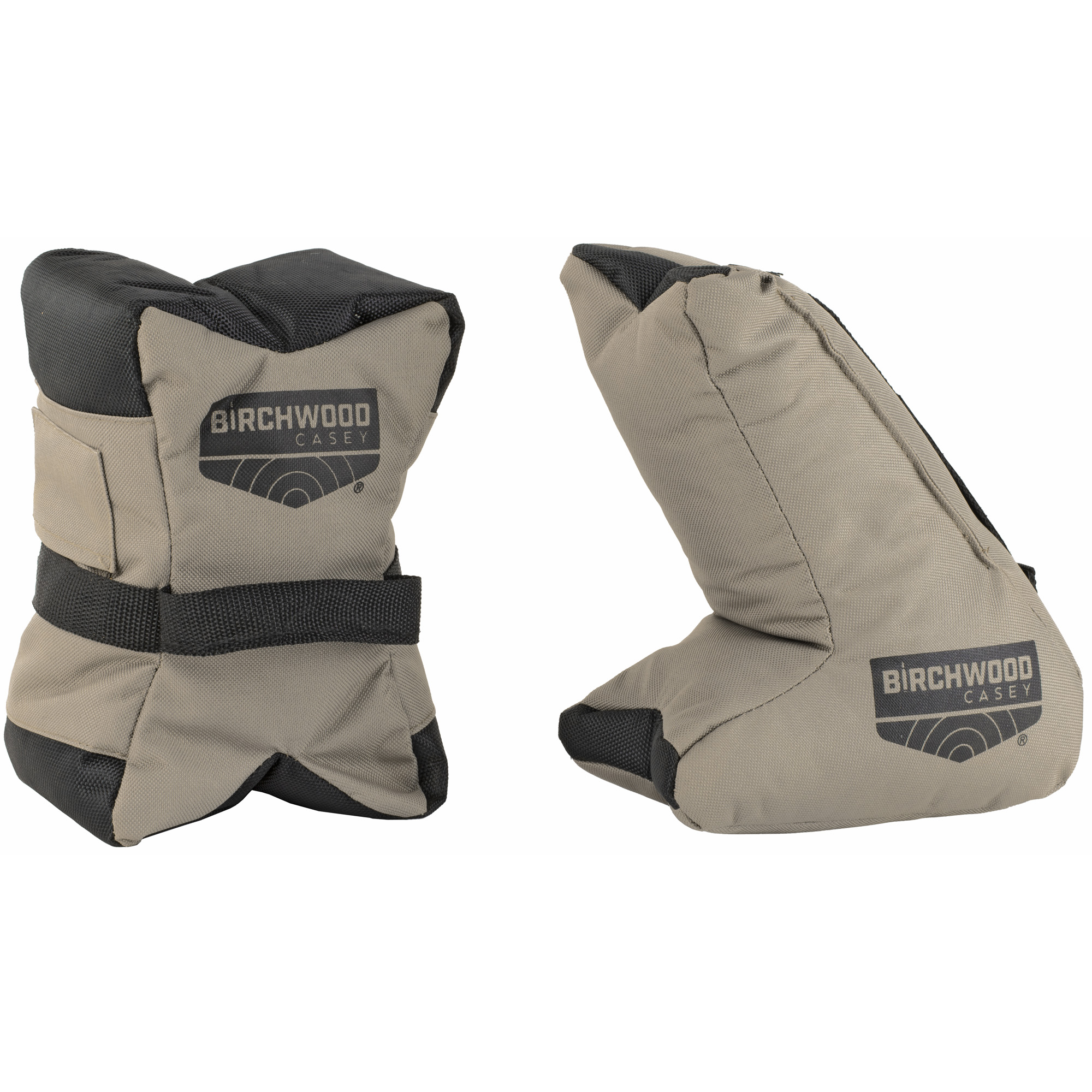 Birchwood Casey SRBCMBO Tactical Tac-Match Shooting Rest Prefilled Tan Nylon, 2-Pieces Designed For Tactical Rifles