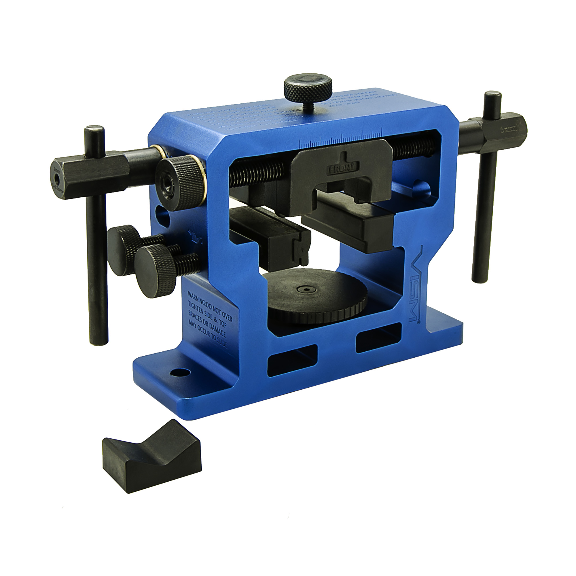 Ncstar VTUFNR VISM Universal Pistol Front Rear Sight Tool Aluminum Blue