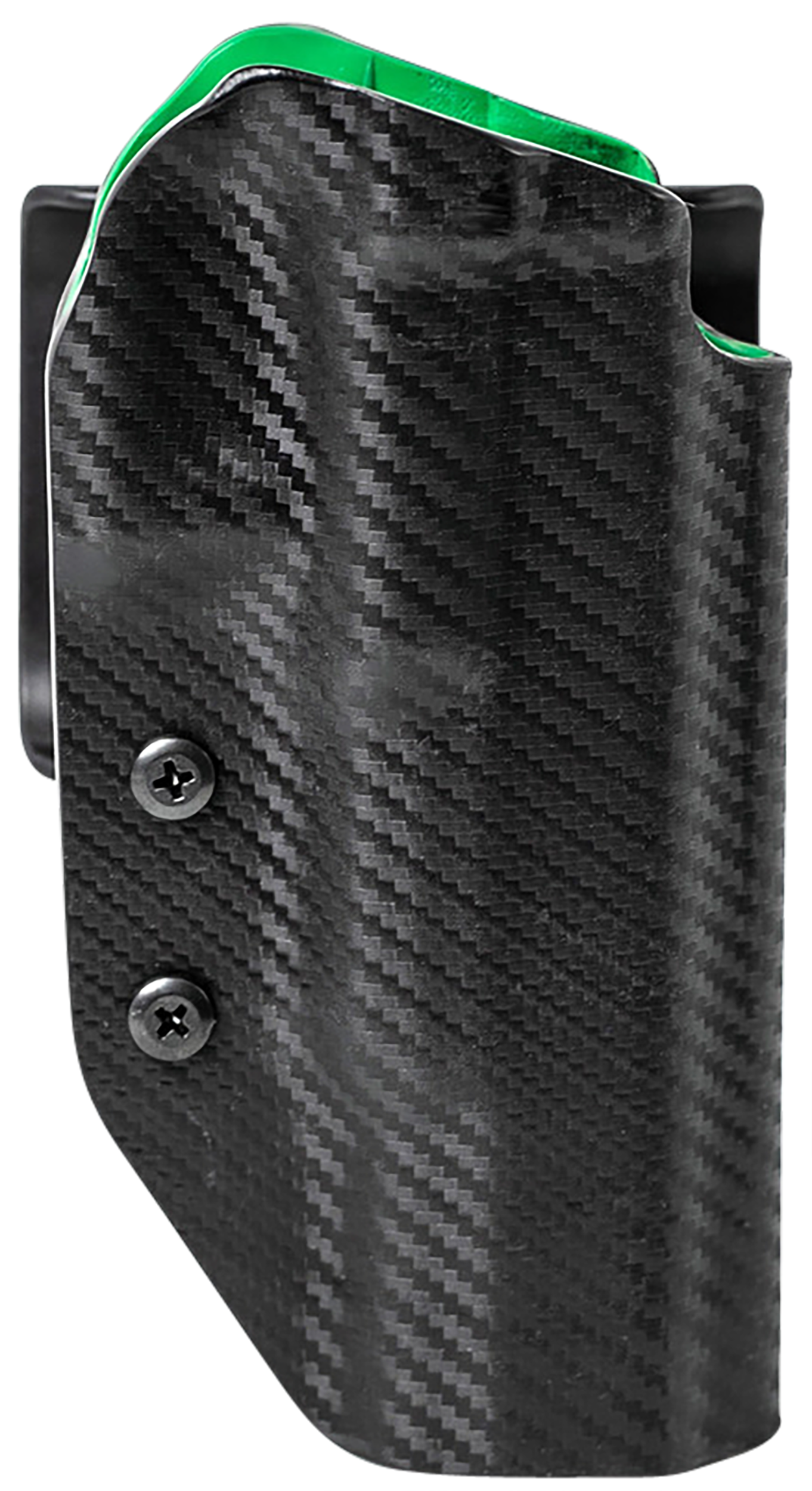 Uncle Mike's 54RNC73BGR Range/Competition Holster OWB Black/Green Boltaron Belt Slide Fits Canik Right Hand