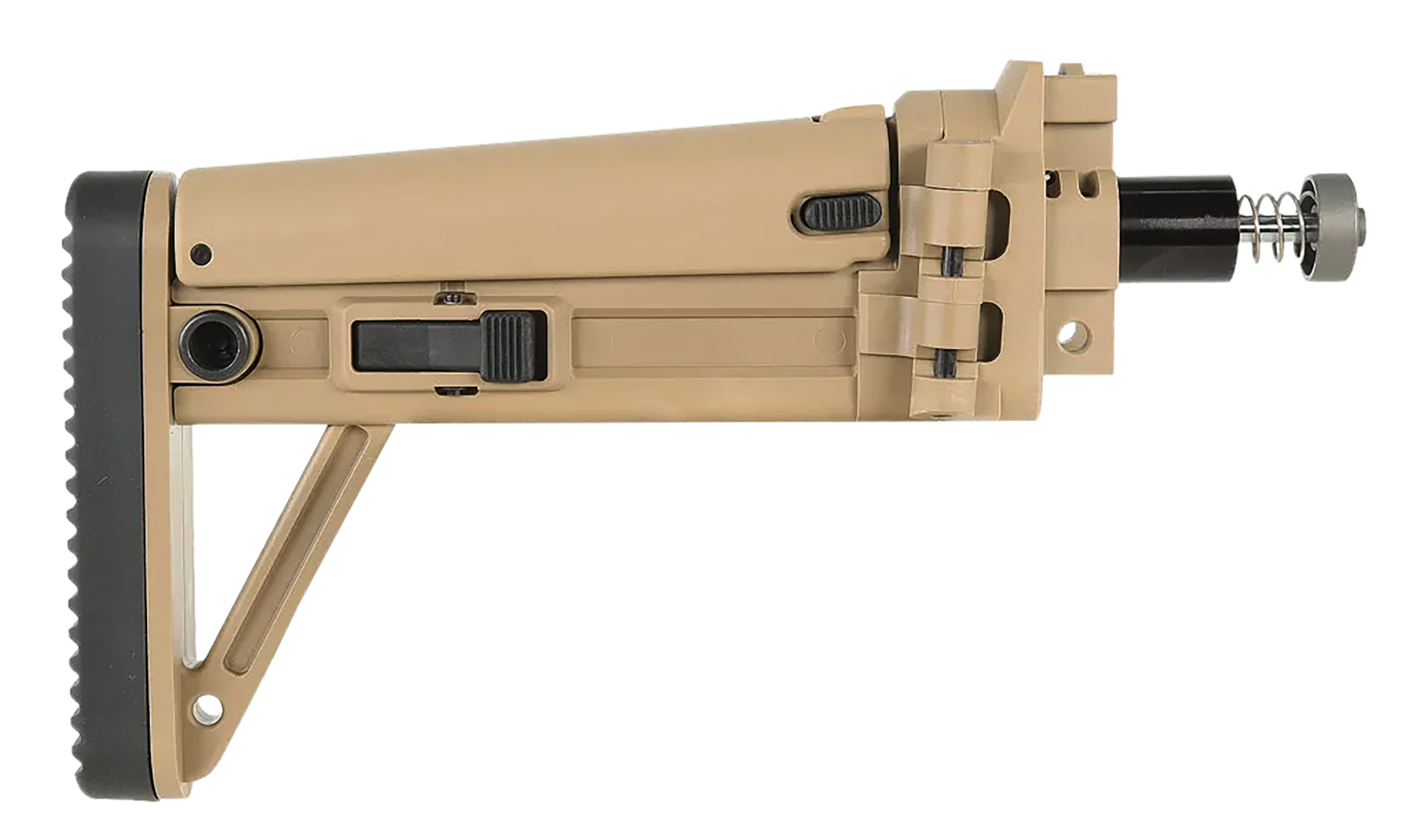 B&T Firearms MBT Folding Stock Coyote Tan Polymer