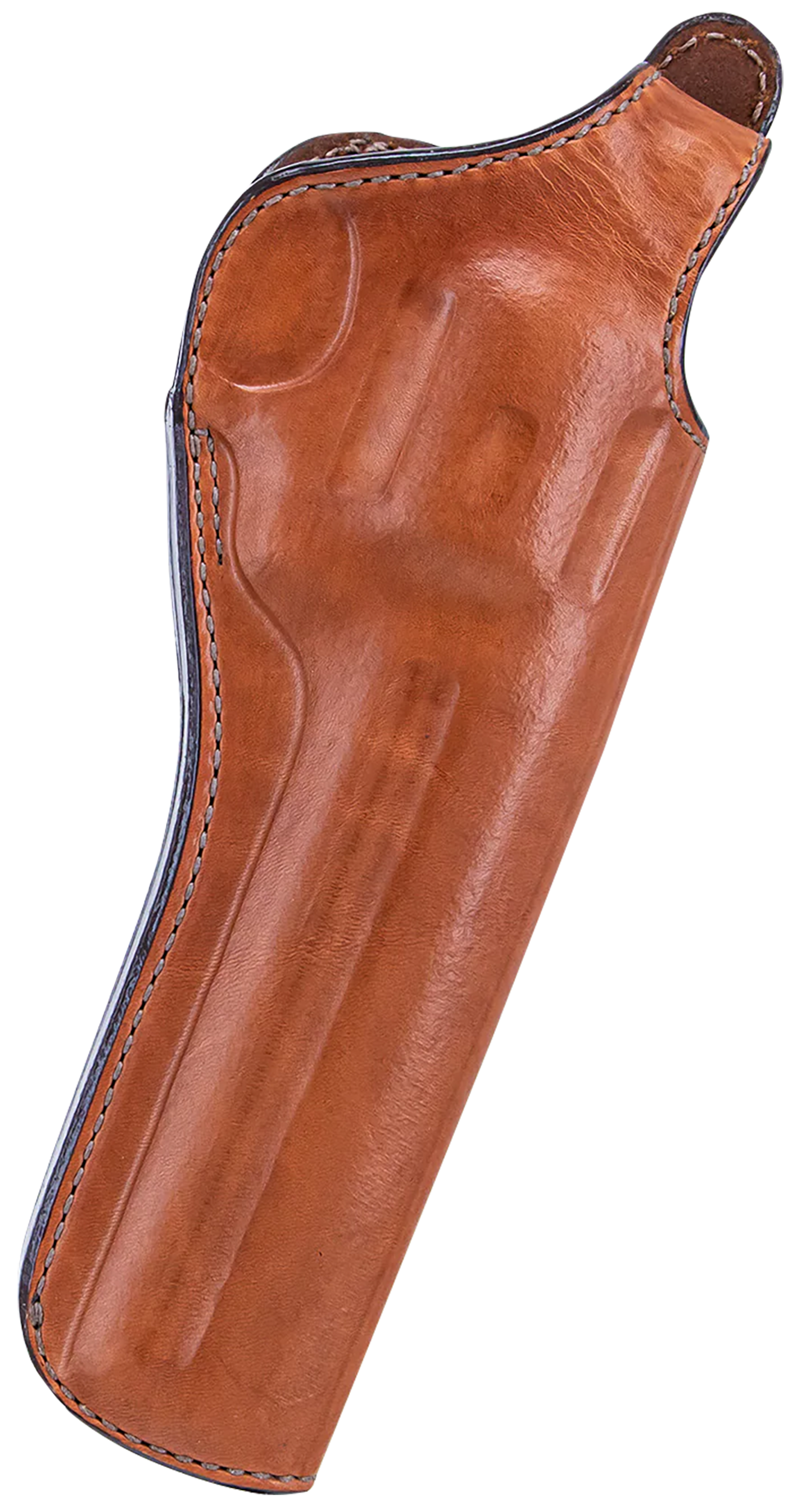 Bianchi 12696 Cyclone  OWB Tan Leather Fits 6"  Colt/Ruger/S&W & Similar L Frame Taurus; Wesson Belt Loop Mount Right Hand