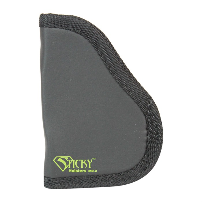 Sticky Holsters MD2 MD-2  Black/Green Latex Free Rubber Fits S&W Shield Ambidextrous