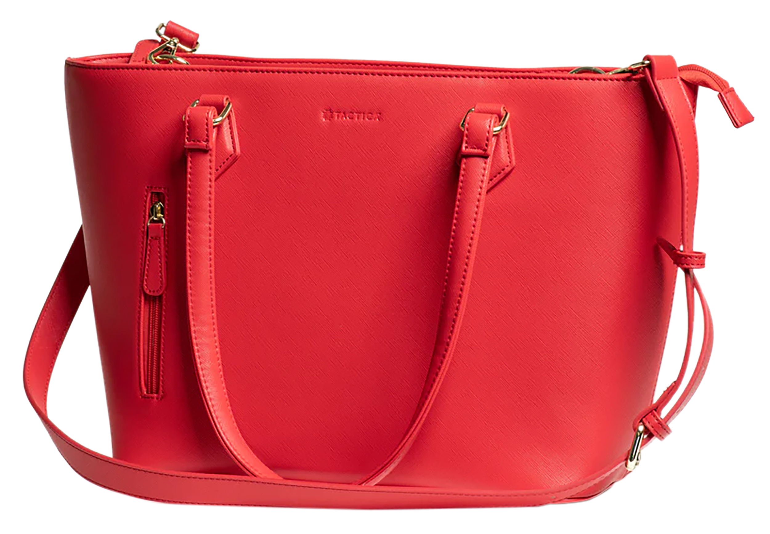 Tactica TT-PR-M1816-RD Contemporary Conceal Carry Purse Red Shoulder Ambidextrous Hand