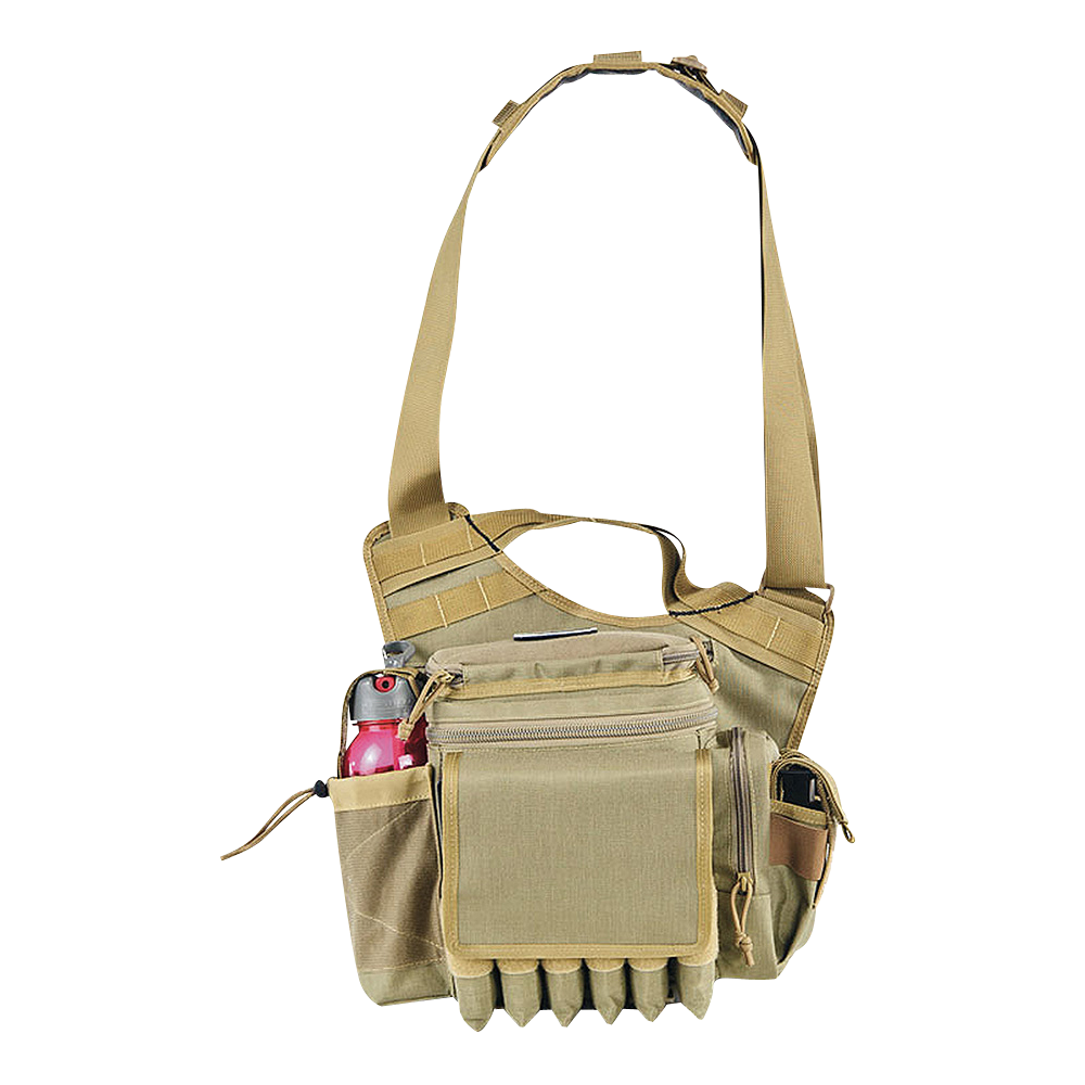 GPS Bags 1180RDPT Rapid Deployment Sling Pack Tan 600D Polyester Large 1 Handgun