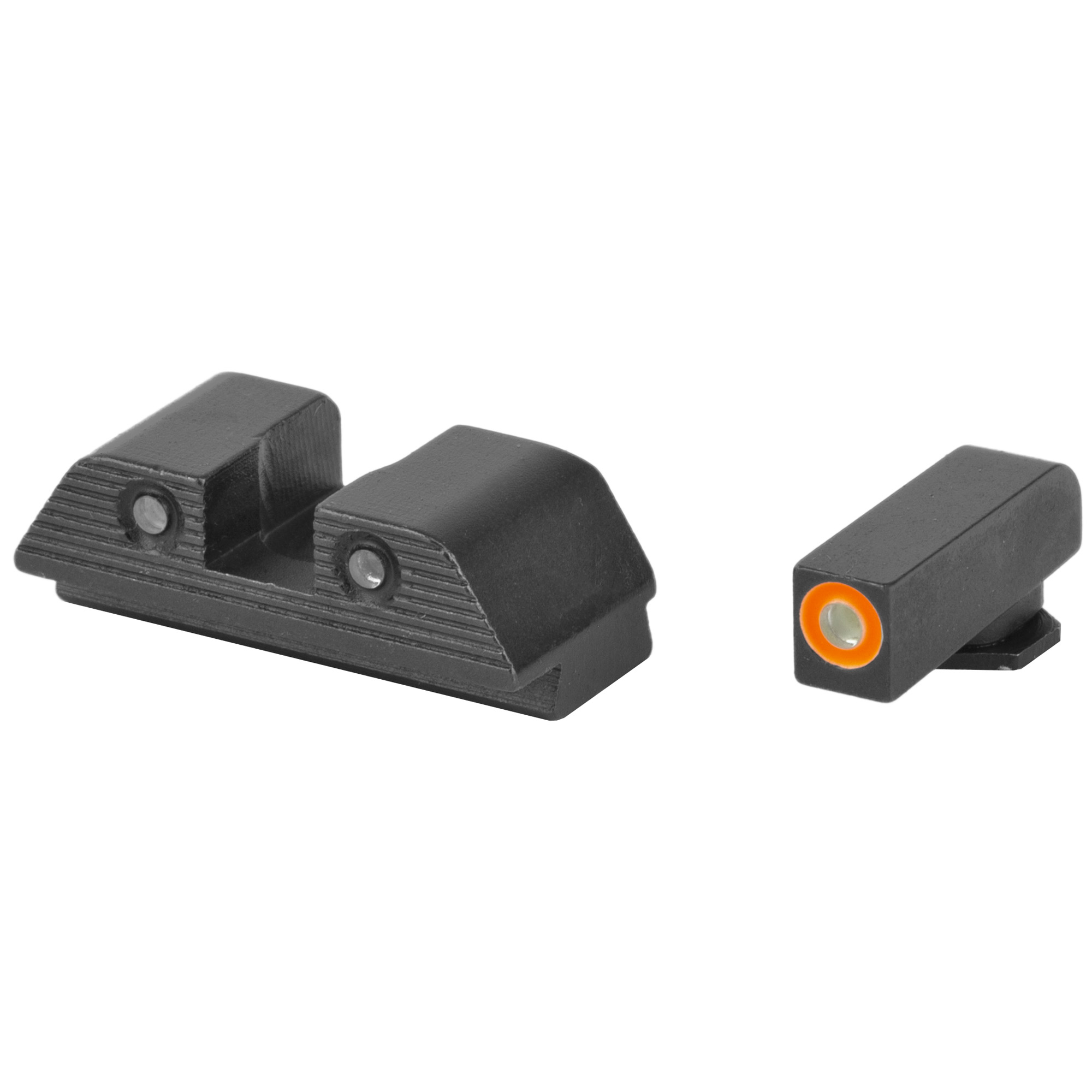 AmeriGlo GL817 Glock Trooper Sight Set Green Front Tritium Orange Rear Green