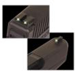 TruGlo TG231S2 Tritium  Black | Green Tritium Front Sight Green Tritium Rear Sight