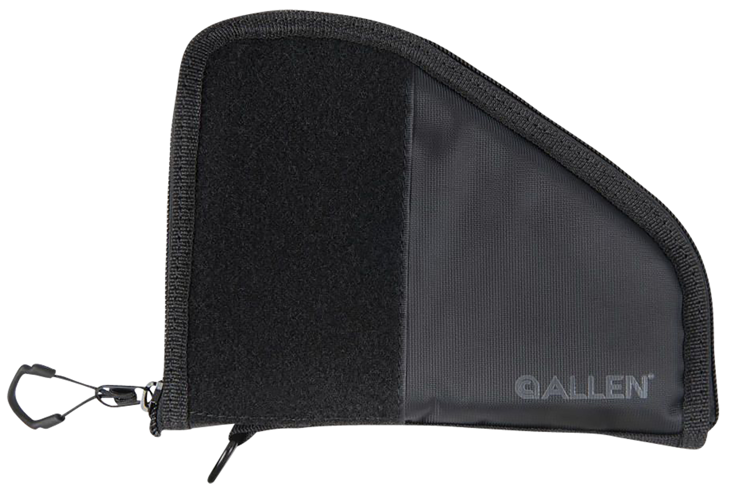 Allen 78-7 Pistol Case  W/Mag Pouch Black Nylon Fits Compact Handguns