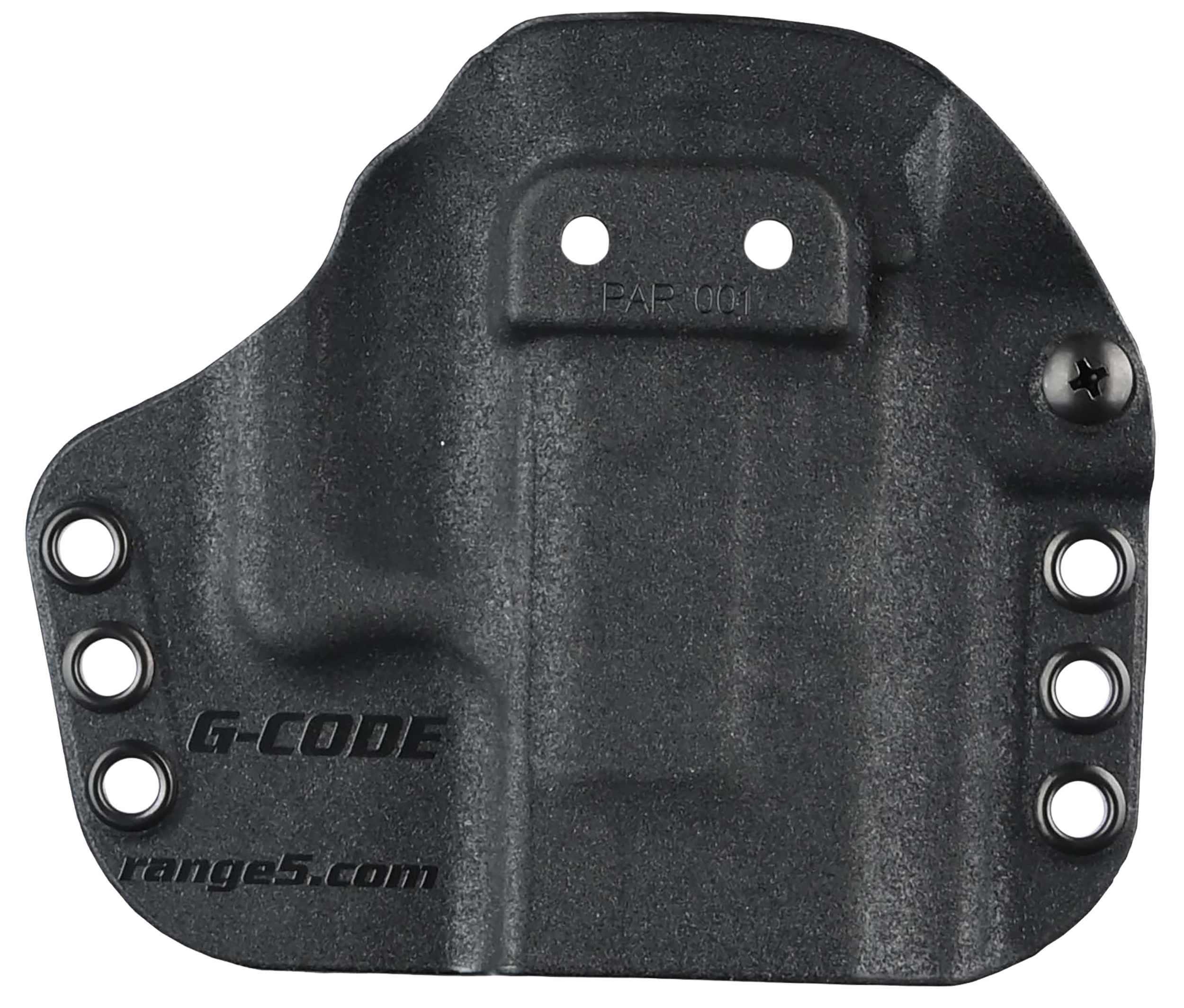G-Code PAR001BK Paradigm Holsters IWB/OWB Size Small Black
