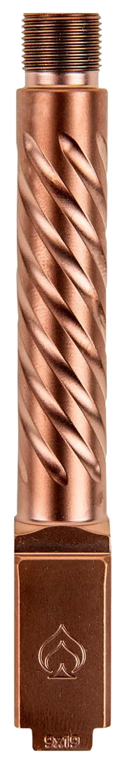 Ballistic Advantage Threaded 4.5in 9mm Glock 19 Gen 3-5 Copper PVD Spiral Fluted