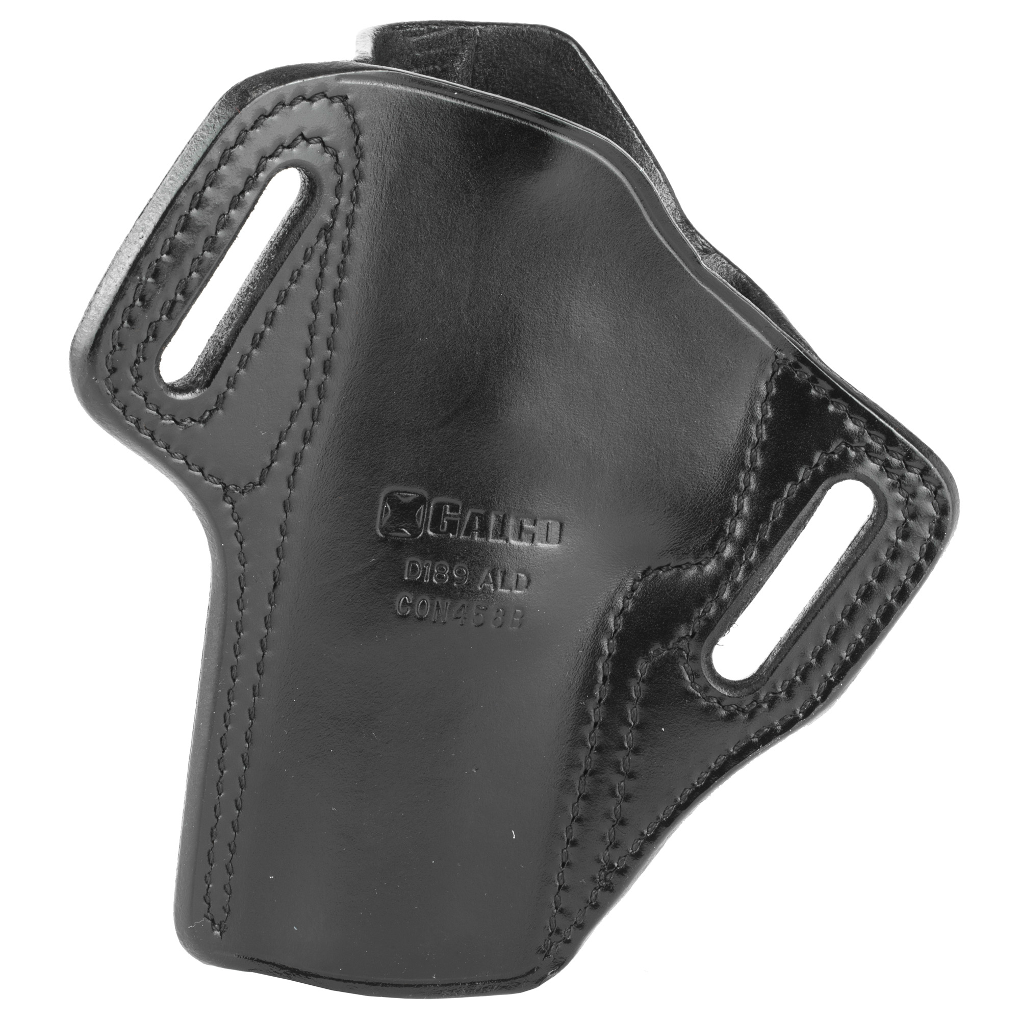Galco CON458B Concealable  OWB Black Leather Belt Slide Fits FN Five-seveN USG Fits Ruger 57 Fits FN Five-seveN MK2 Right Hand