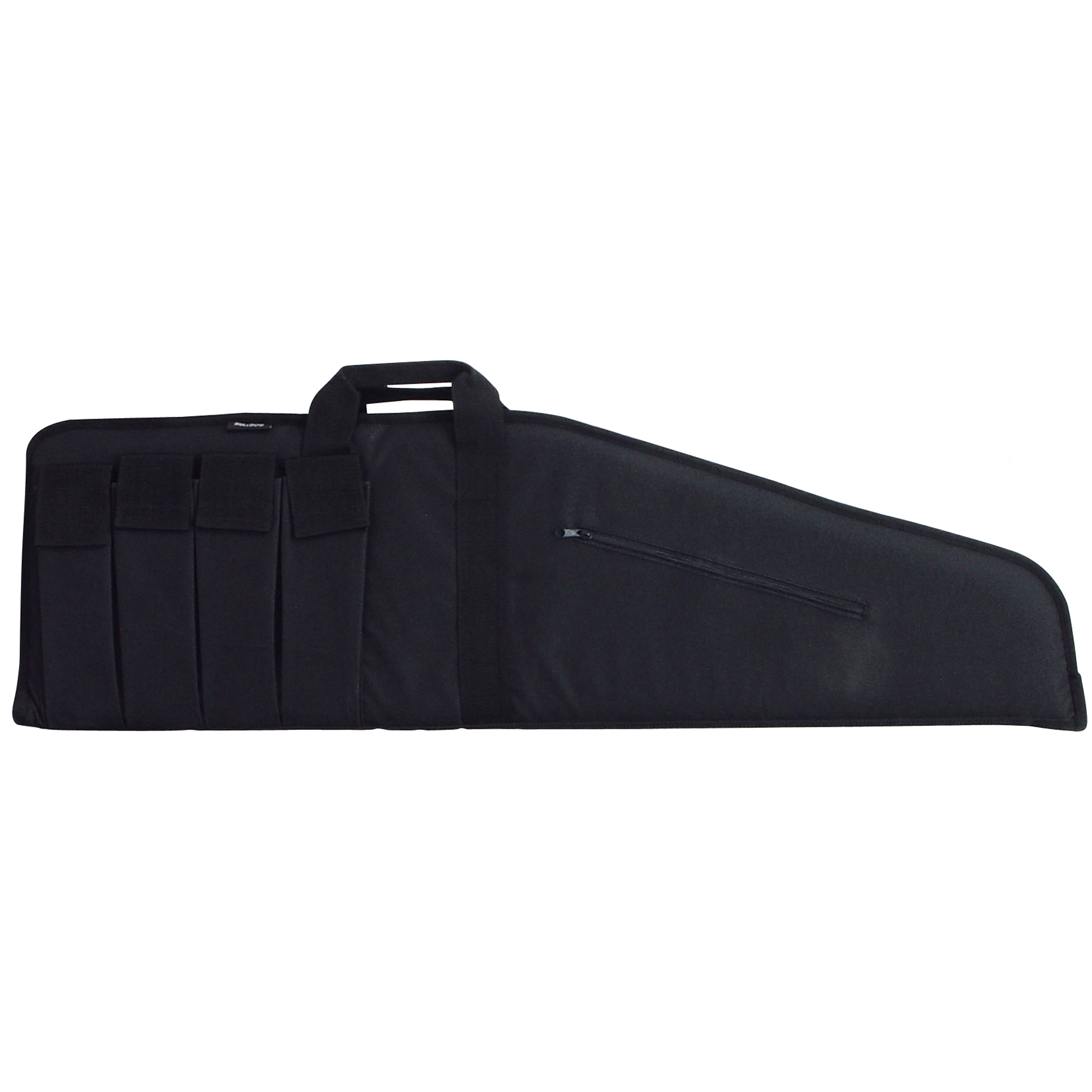 Bulldog BD420 Extreme Tactical  45" Black Water-Resistant Nylon, Tricot Lining, 4 External Velcro Magazine Pouches, Soft Padding