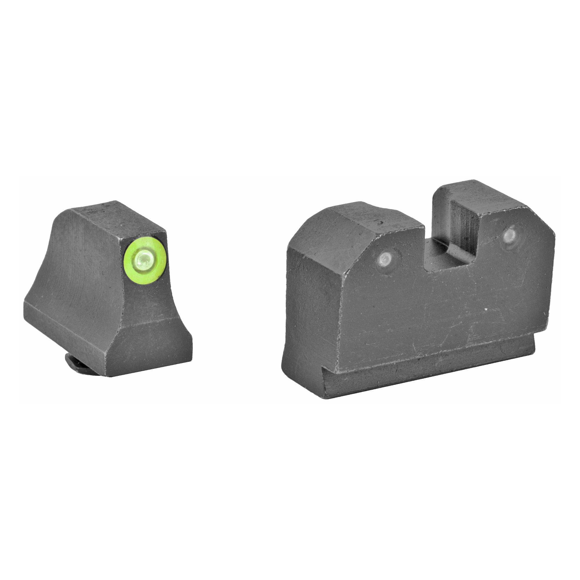 Xs Sights R3d Night Sights Glock Green Tritium Front Green Outline