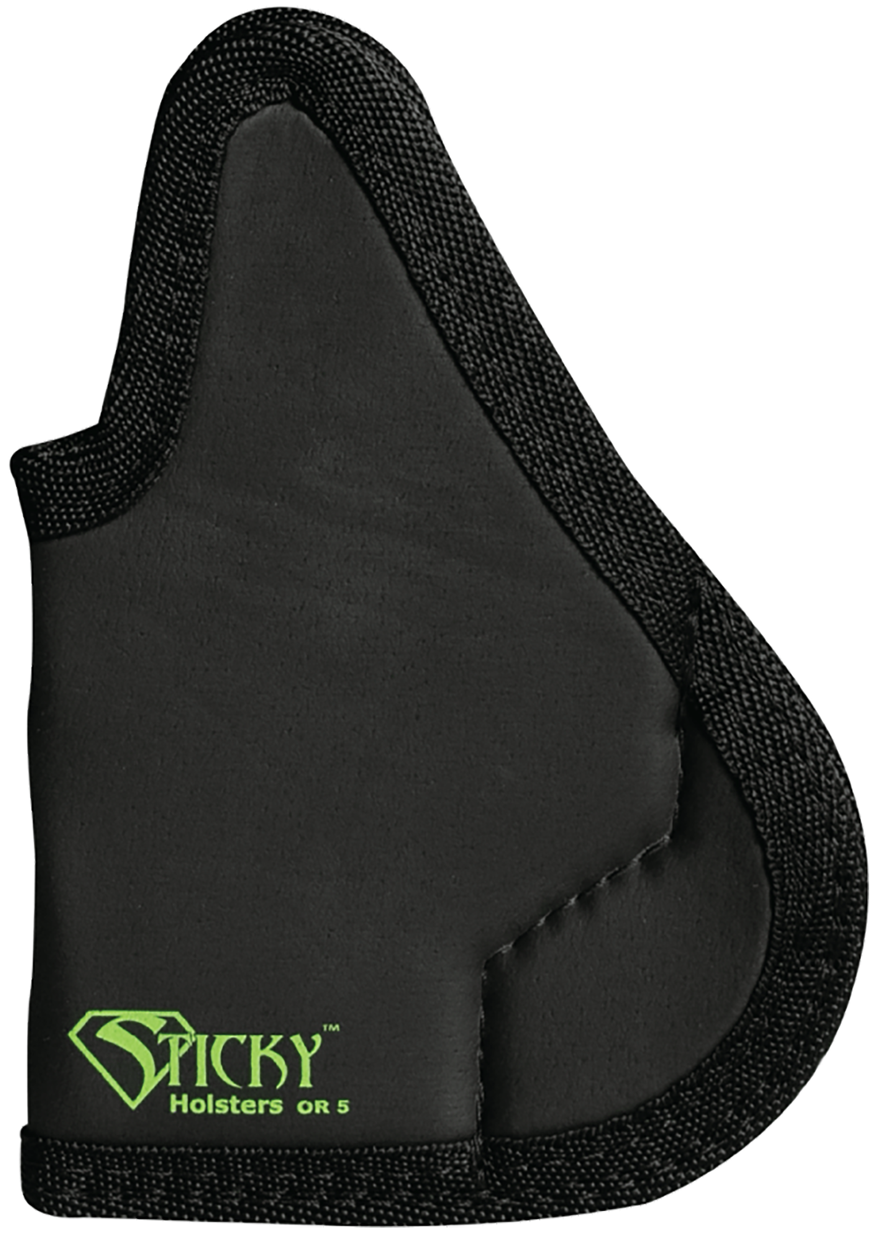 Sticky Holsters OR5 OR-5 Modified Black Cordura/Foam, Compatible w/Sig P365, Springfield Hellcat, Glock 42, Springfield XDS Ambidextrous