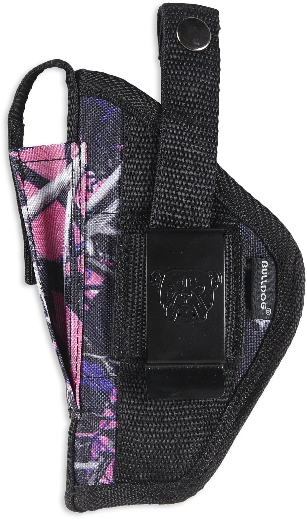Bulldog FSN20MDG Extreme  OWB Muddy Girl Camo Nylon Belt Loop/Clip Fits Ruger LC9 Fits 2-3" Barrel Ambidextrous