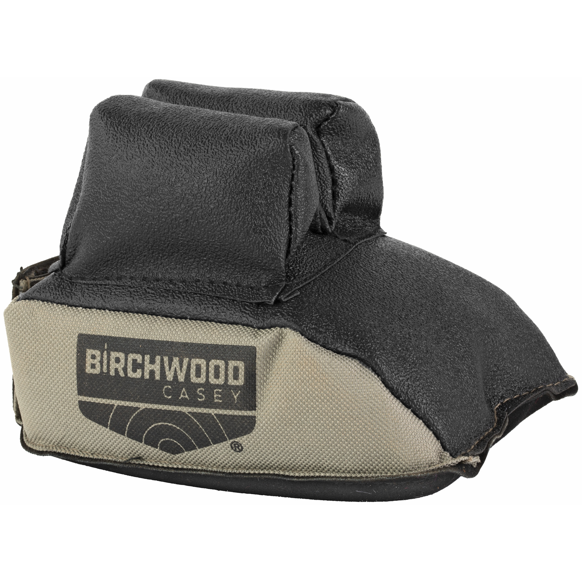 Birchwood Casey URBF Universal Rear Bag  Prefilled Tan Polyester Black Leather Top
