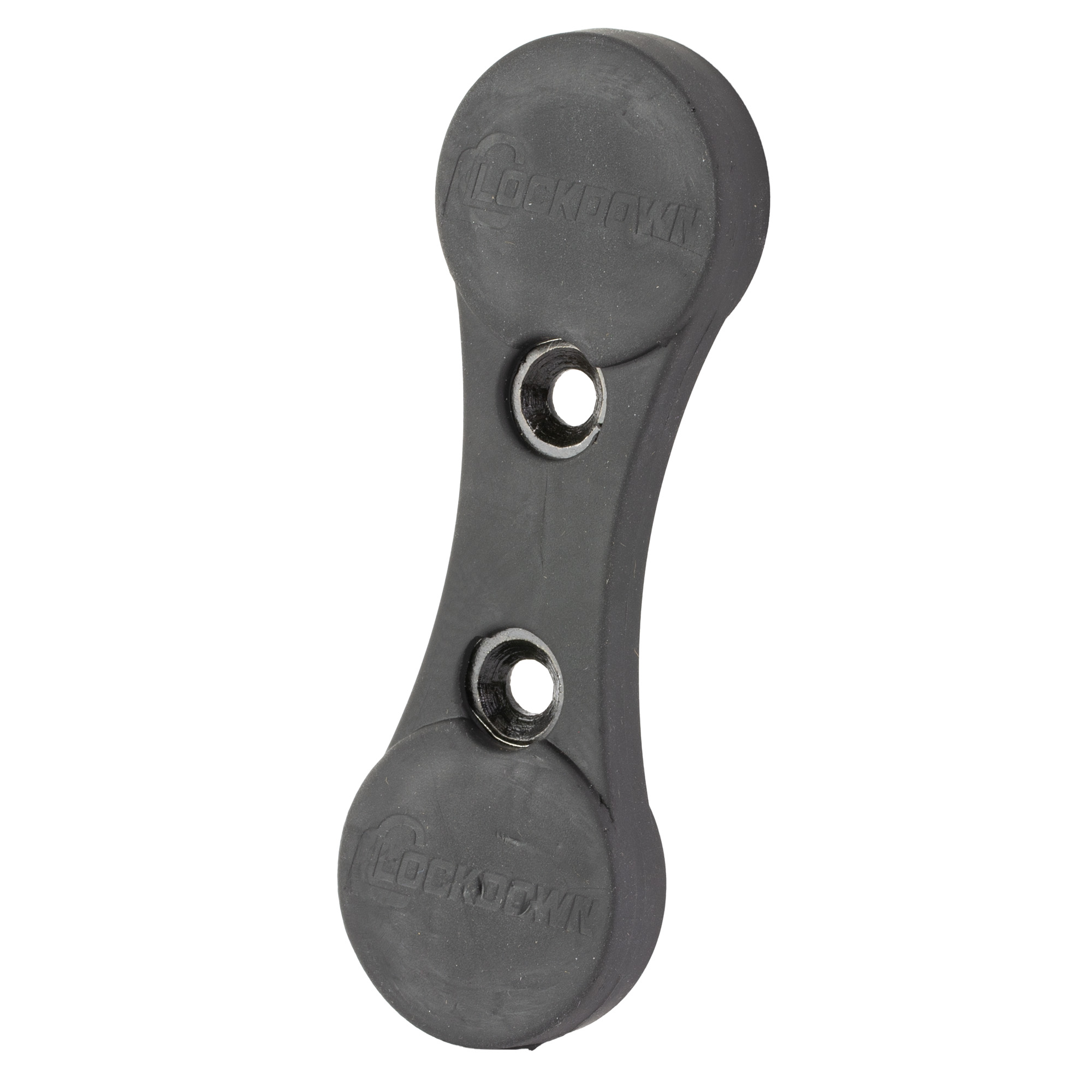 Lockdown 222501 Gun Concealment Magnet Black Metal Holds 1 Handgun