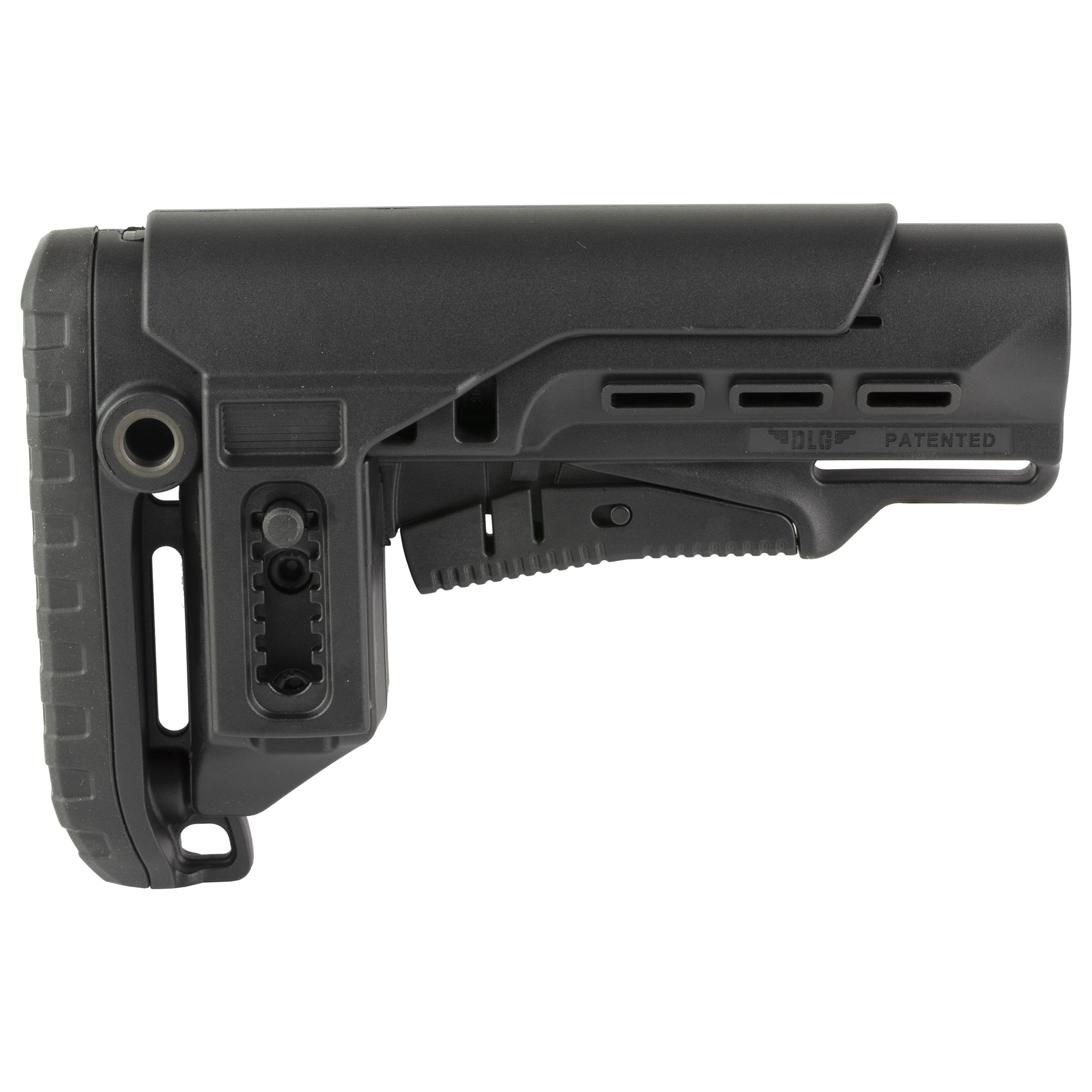 Ncstar Tactical PCP52 Mil-Spec Stock Synthetic Collapsible Cheekpiece Adjustable