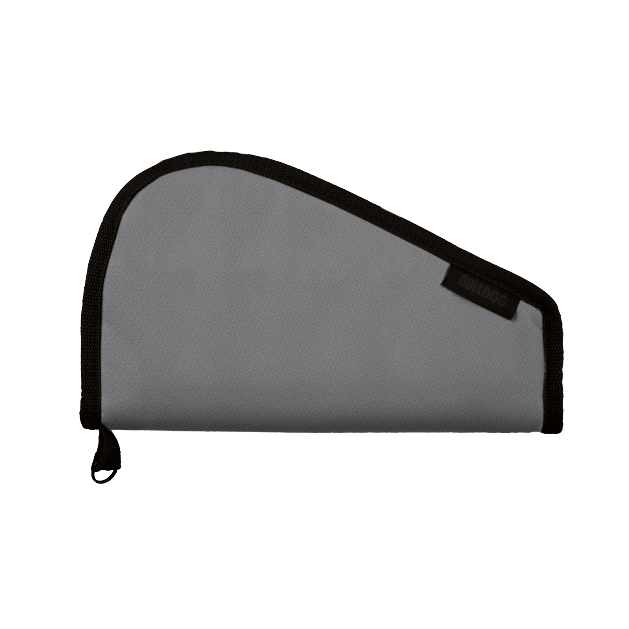 Bulldog BD610 Pistol Rug  Small 12" Gray w/ Black Trim Water-Resistant Nylon
