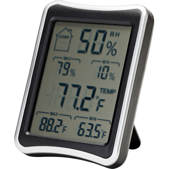 SnapSafe 75909 Gun Safe Hygrometer Gray AAA