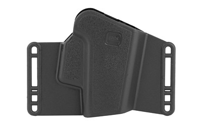 Glock HO17043 Sport/Combat  OWB Black Polymer Belt Slide Mount  Fits G17/19/22/23/26/27/31/32/33/34/35 Ambidextrous