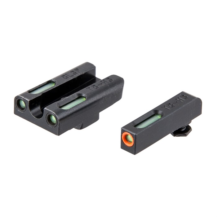 Truglo TFX Pro Handgun Sights Glock 42 43 Orange Front U Notch
