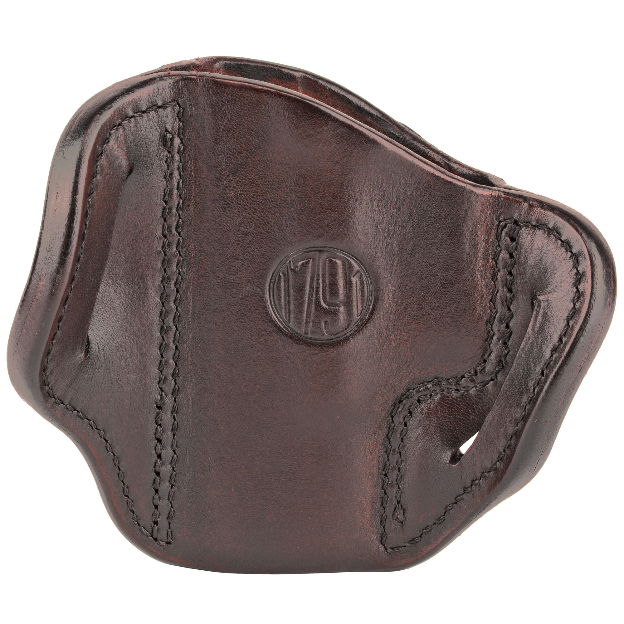 1791 Gunleather BH21SBRR BH2.1 OWB Size 2.1 Signature Brown Leather Belt Slide Compatible w/Glock 17/S&W M&P Shield/Springfield XD Right Hand