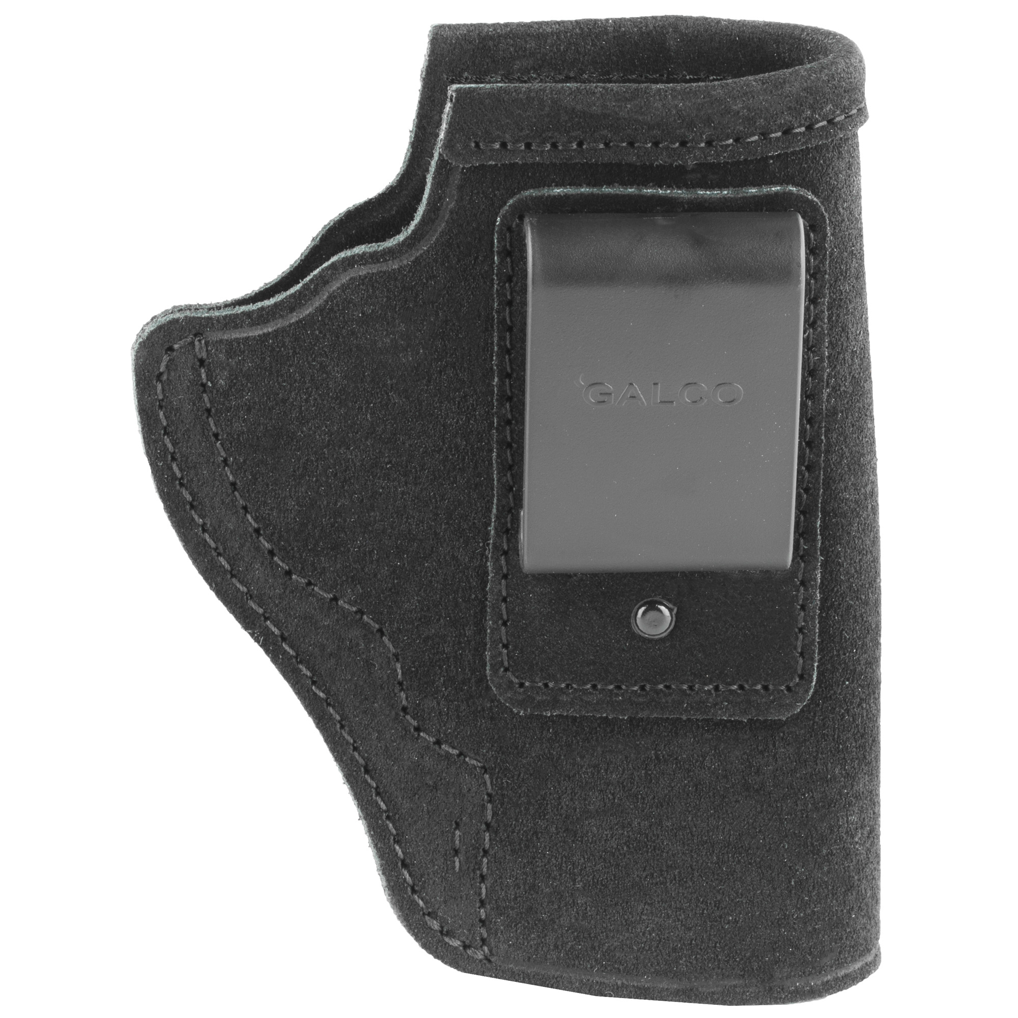 Galco STO158B Stow-N-Go  IWB Black Leather Belt Clip Fits S&W J Frame Fits Charter Arms Undercover Right Hand
