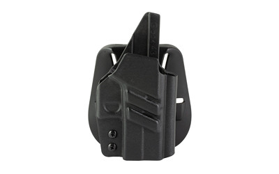 1791 Gunleather TACPDHOWBG43XMOSBLKR Tactical Kydex  OWB Black Kydex Paddle Compatible w/Glock 43/43X/43X MOS Right Hand