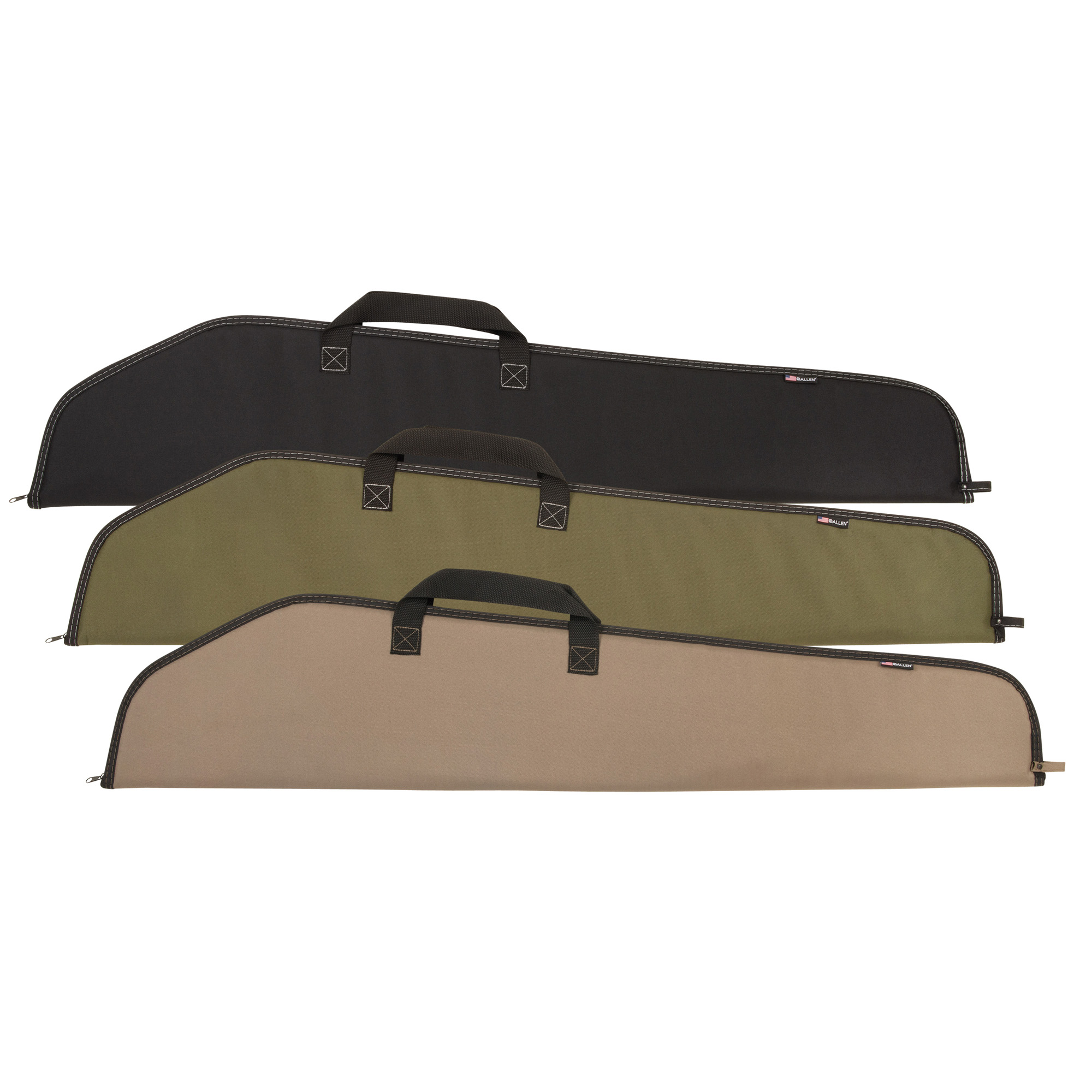 Allen 26946 Durango  Rifle Case 46" Assorted Earth Tones with Foam Padding, Full Length Zipper & 1.50' Webbed Handles