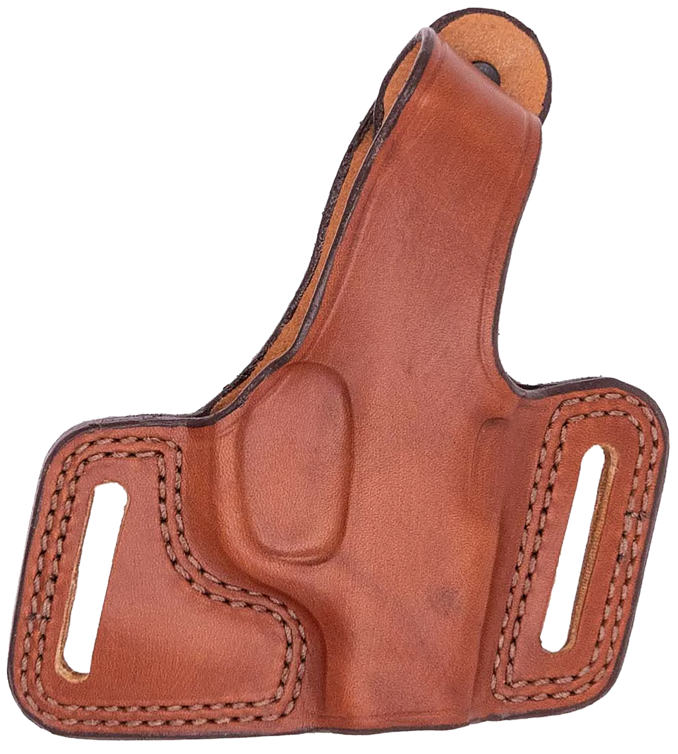 Bianchi 12839 Black Widow OWB Size 02 Tan Leather Belt Slide Fits Ruger...-img-0