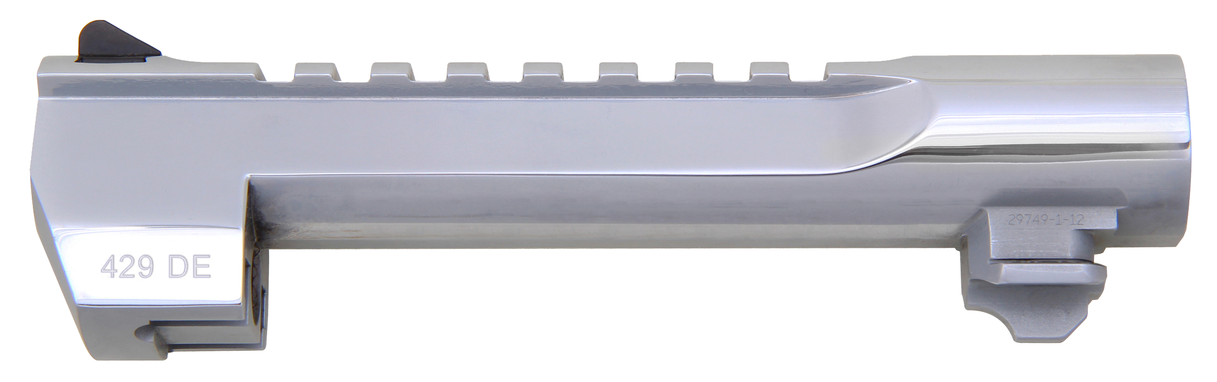Magnum Research Desert Eagle 429 DE 6 Inch Replacement Barrel Polished Chrome Picatinny Rail