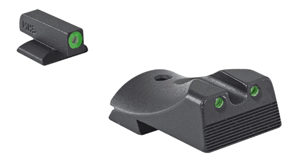 Meprolight Green Tritium Front Sight Outline Rear Sight Kimber 1911 Slant