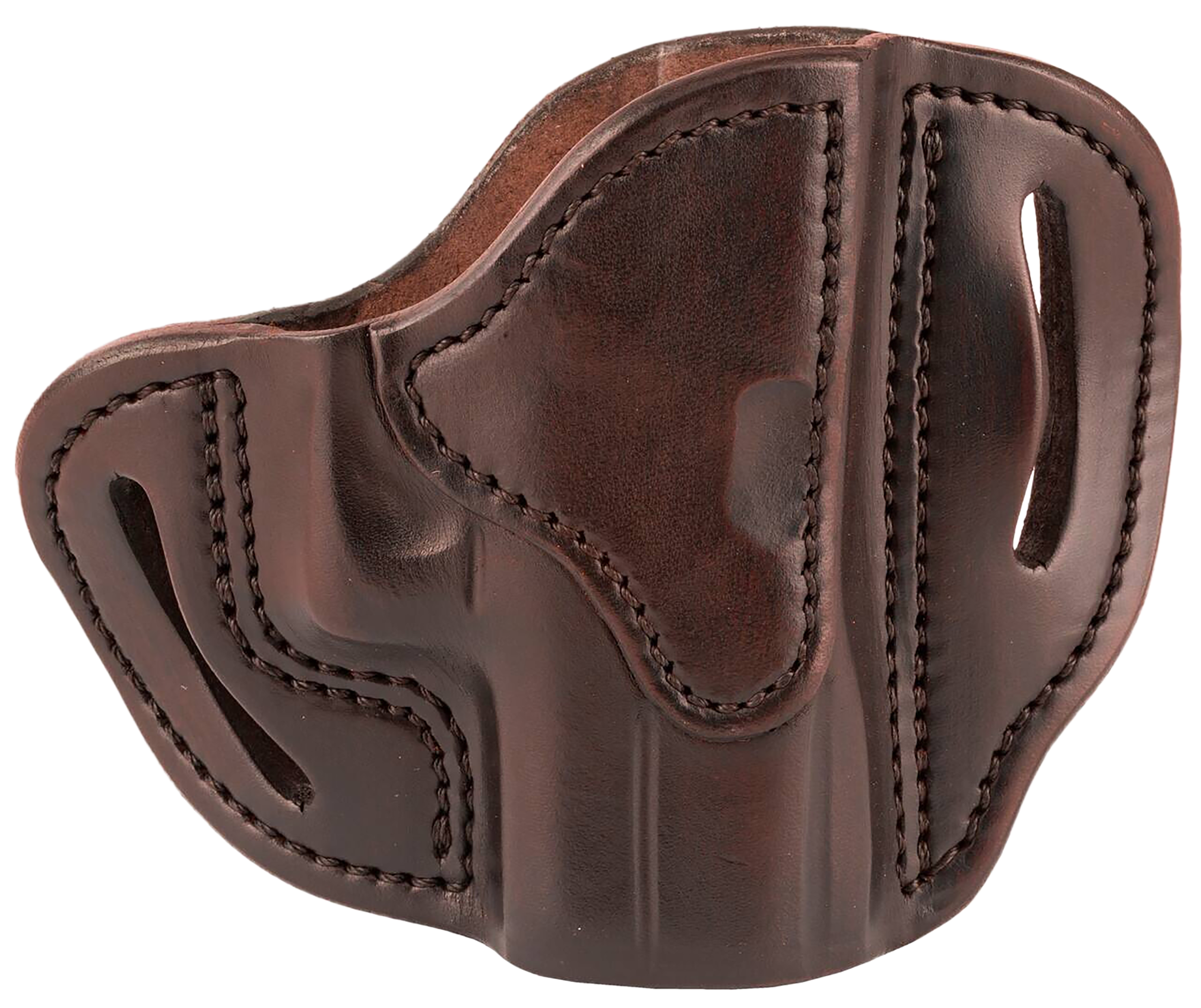 1791 Gunleather BHCSBRR BHC OWB Size C Signature Brown Leather Belt Slide Compatible w/Glock 43/Sig P365/Walther PPK Right Hand