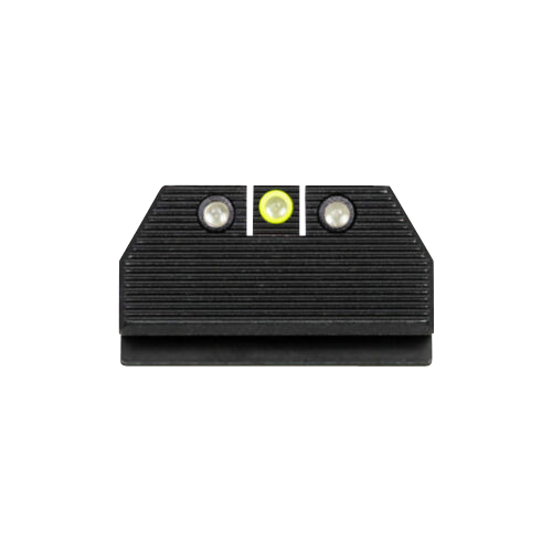 Night Fision CZU077286355YGZG Optics Ready Stealth Front and Rear Sights CZ