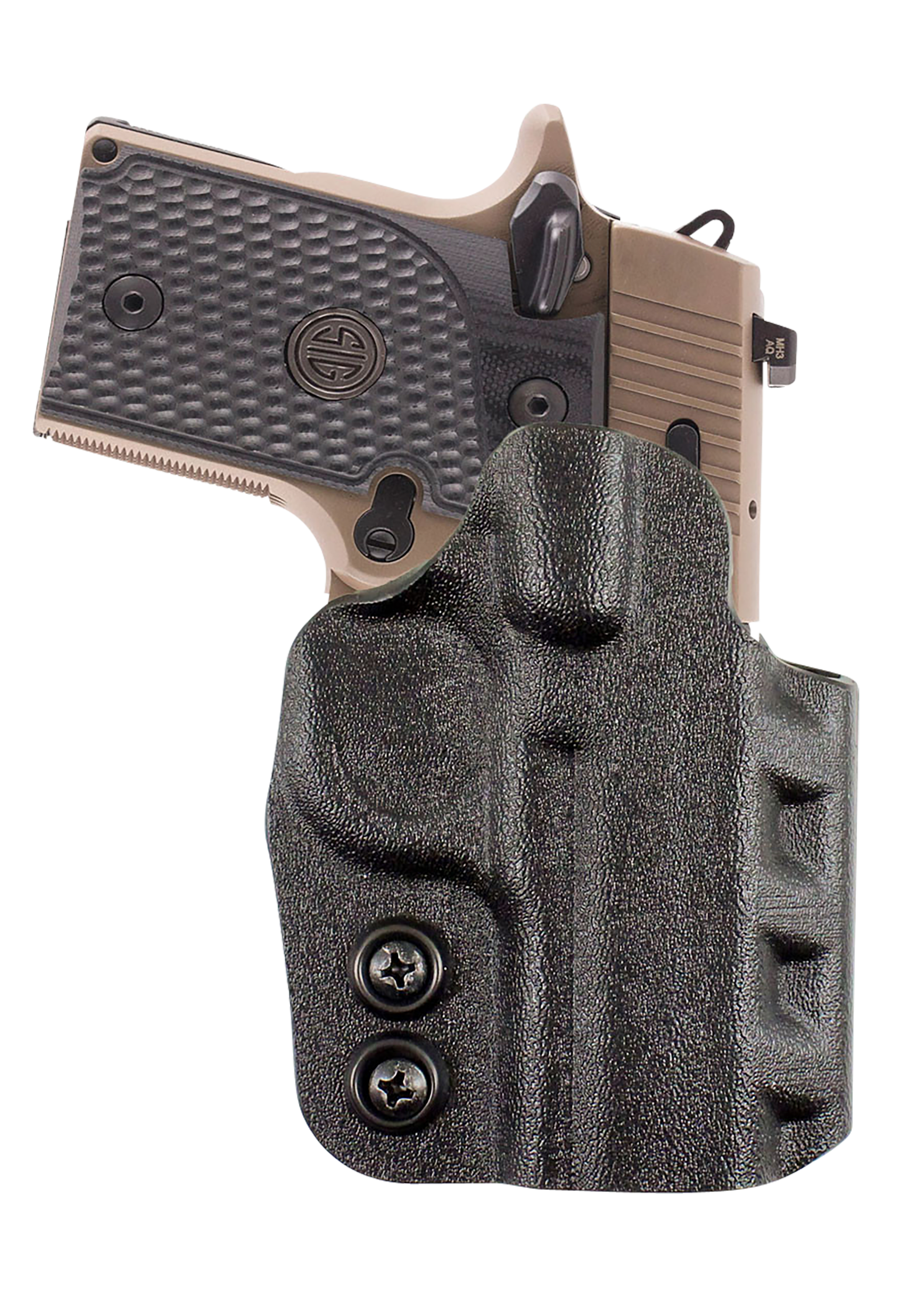 DeSantis Gunhide D94KA7QZ0 Cazzuto  OWB Black Kydex Paddle Fits Ruger 57 Right Hand