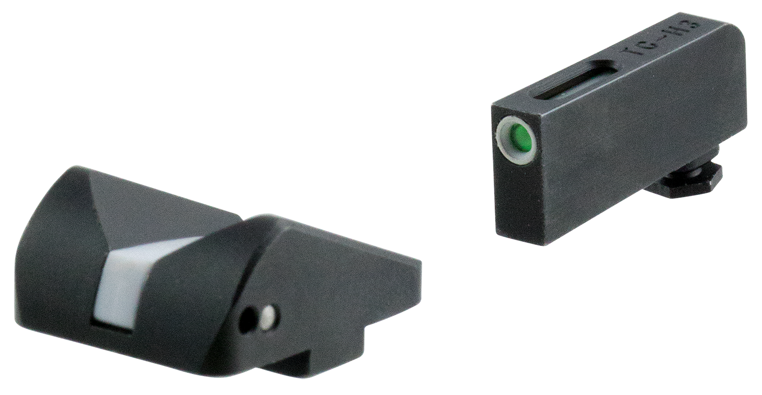 TruGlo Tg13glfst Tfx White Fiber Optic Front Post Rear Dovetail Glock