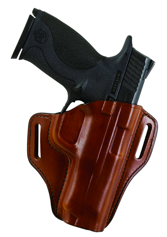 Bianchi 25017 57 Remedy  OWB Size 10 Tan Leather Belt Slide Fits Colt 1911 Government