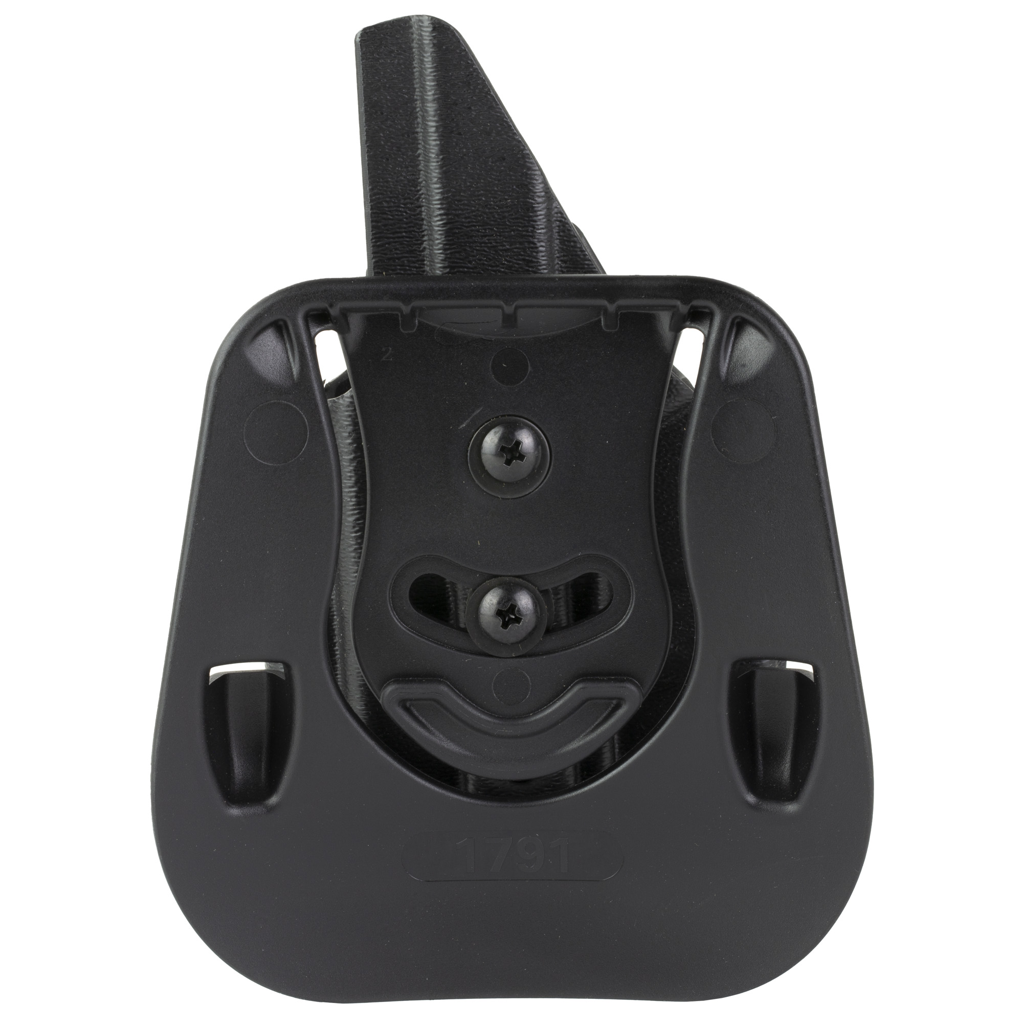 1791 Gunleather Tactical IWB Holster Glock 43 MOS Black Kydex Right Hand