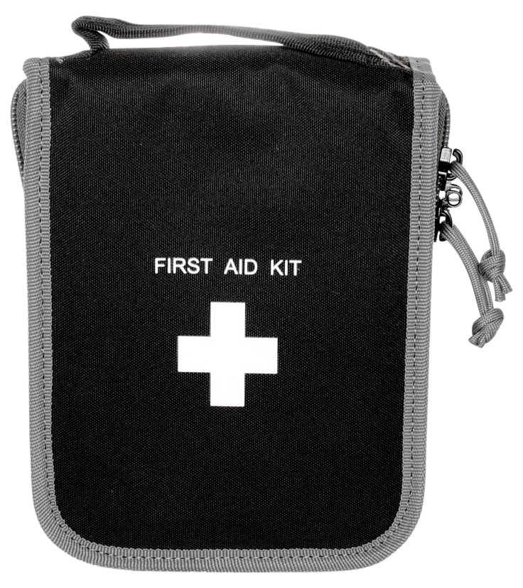 GPS Bags D965PCB First Aid Kit Discreet Case w/ Black Finish & Holds 1 Handgun/2 Magazines