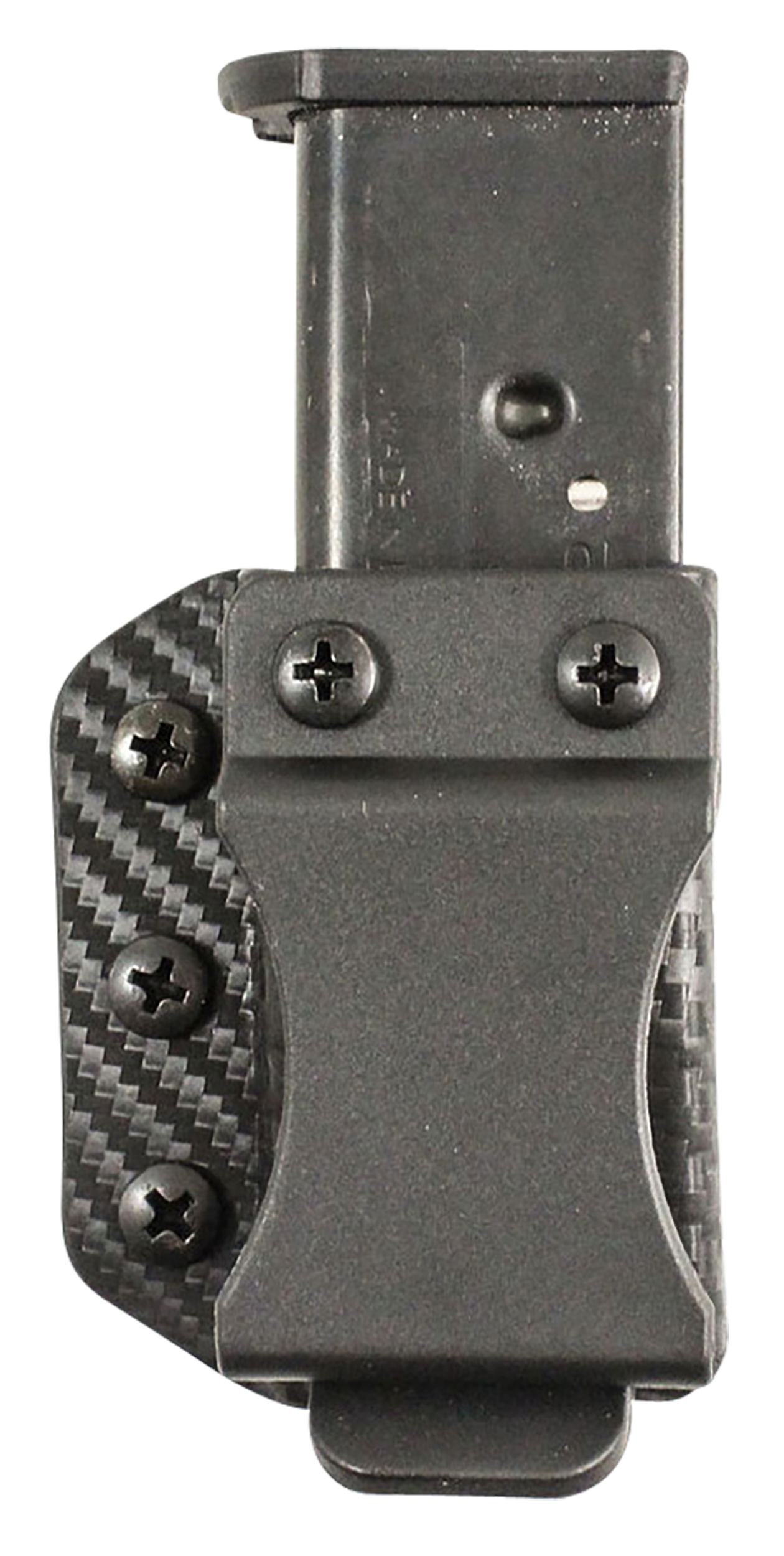 DeSantis Gunhide A100KJYYZ Persuader Mag Pouch  IWB/OWB Black Kydex Belt Clip Compatible w/ Glock 43 Ambidextrous