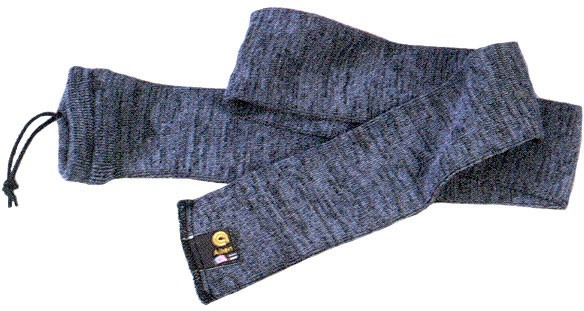 Allen 131 Stretch Knit Gun Sock 52" Shotgun/Rifle w/Scope, Heather Gray, ID Label & Cinch Closure, Silicone Treatment