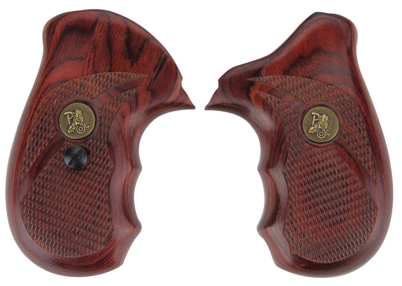 Pachmayr Renegade Grip Rosewood Laminate for Taurus 85 Finger Grooves